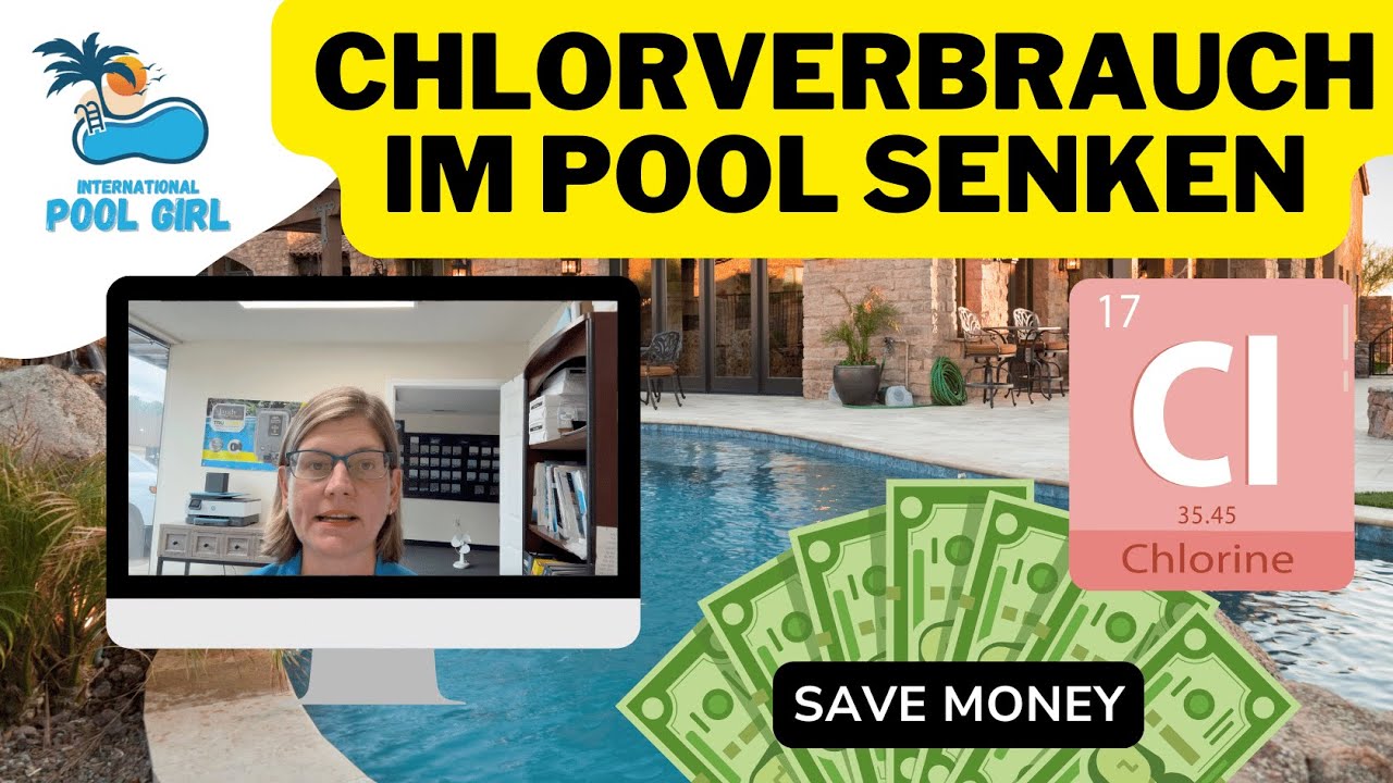 So reduzieren Sie den Chlorverbrauch in Ihrem Pool