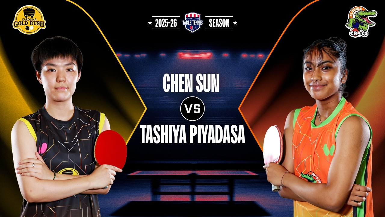 MATCH HIGHLIGHTS: Chen Sun vs Tashiya Piyadasa | MLTT Week 13 (Hollywood, FL)