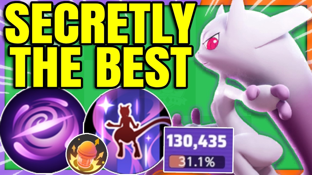 FUTURE SIGHT + RECOVER on MEWTWO Y is Secretly Insane?! | Pokemon Unite