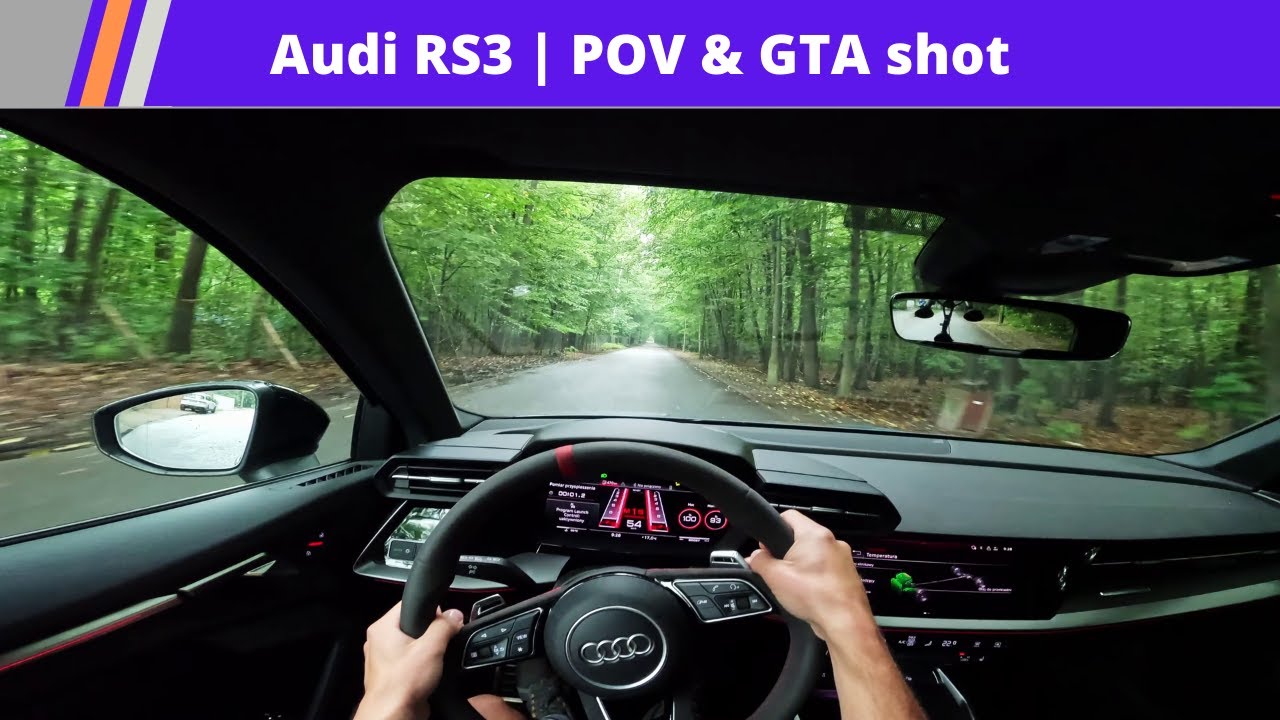 2022 AUDI RS3 | 4K POV & GTA shot #7