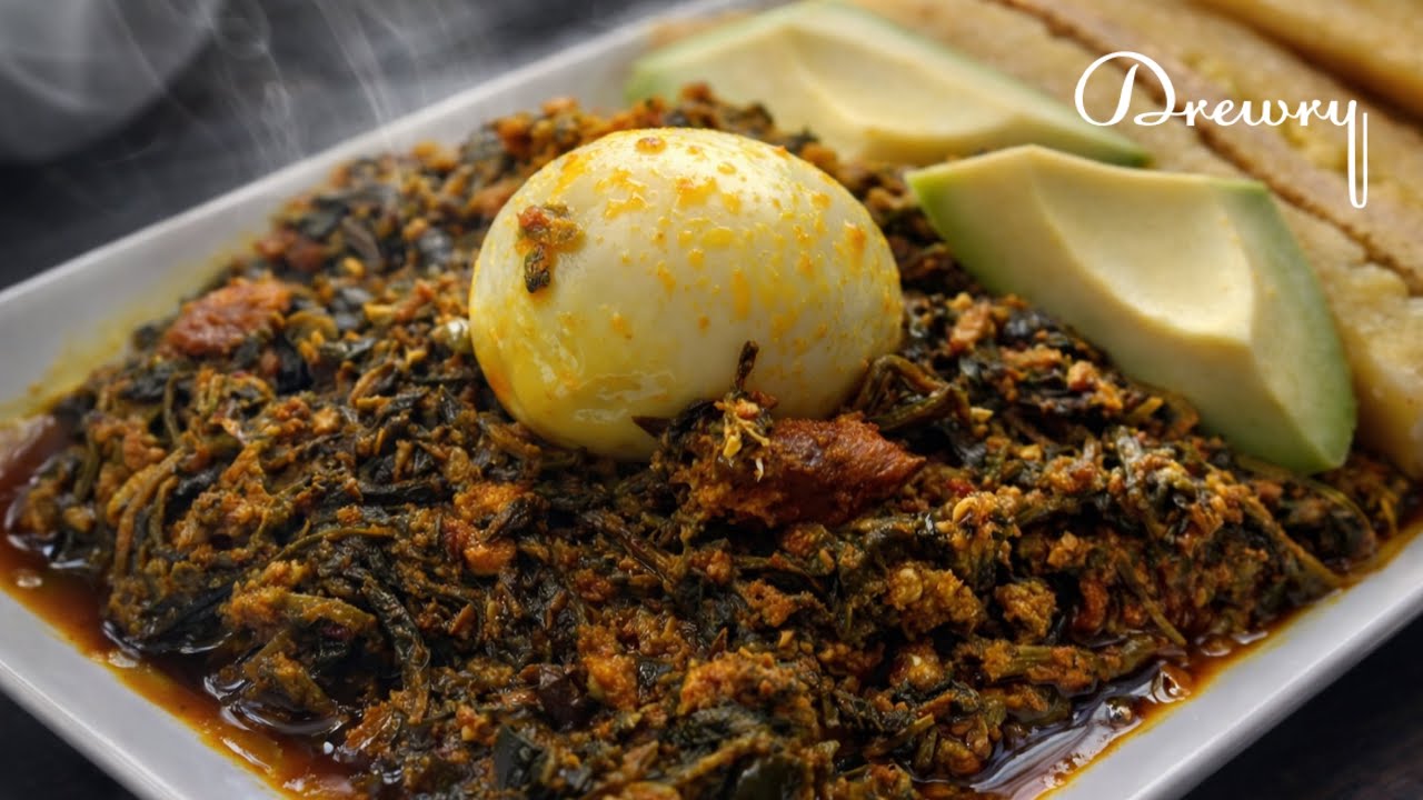 THIS GHANA SPINACH SAUCE IS INCREDIBLE !
