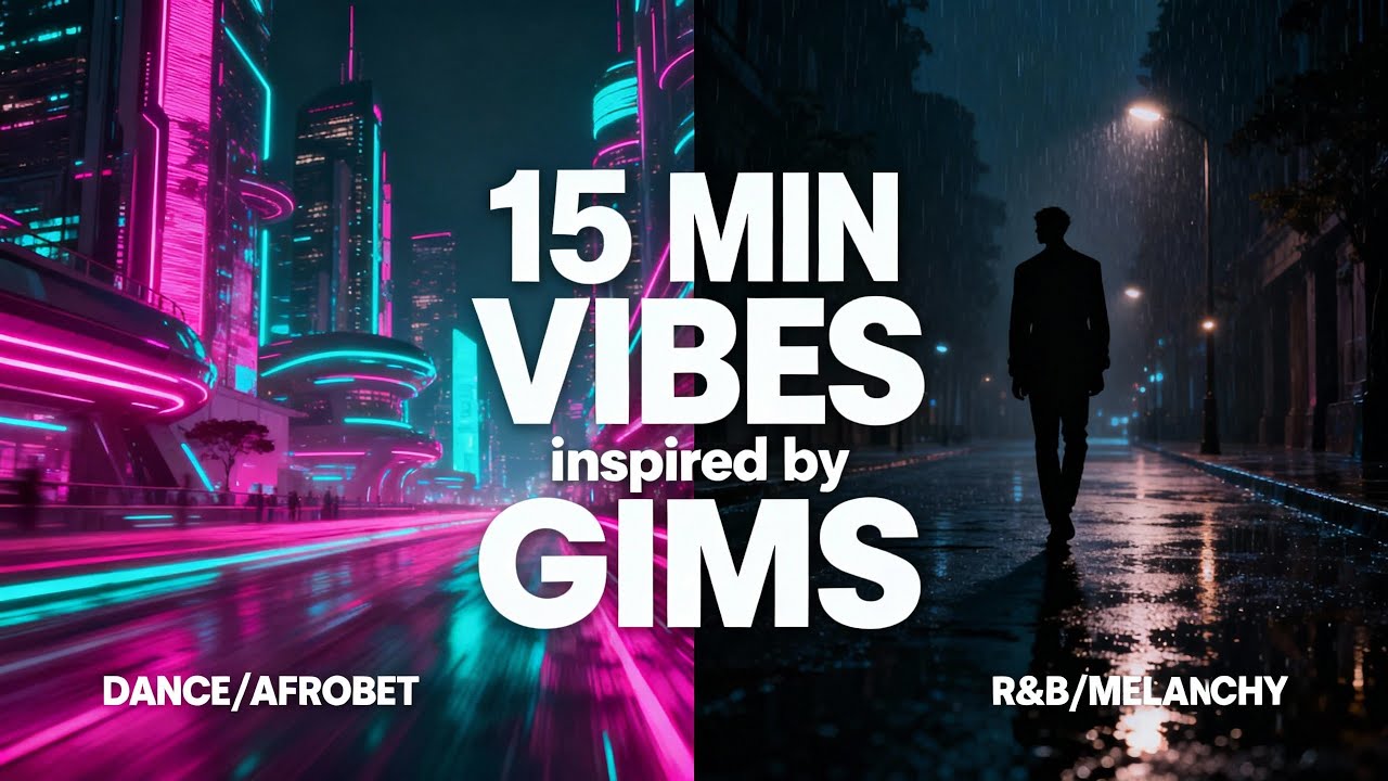 15 MINUTES GIMS Style: Le Meilleur du Pop Urbaine & R&B (Chill & Rythmique) | Beats IA