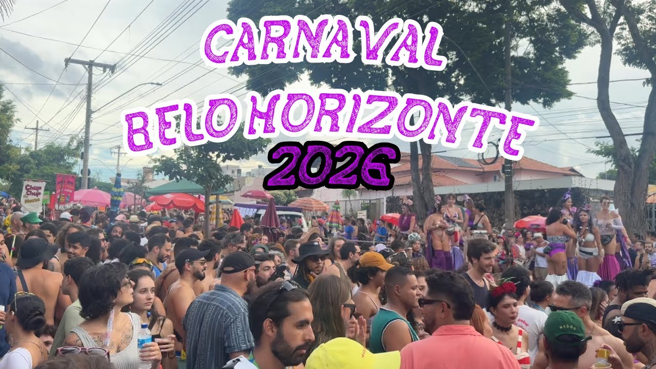 ASÍ SE VEN LOS VIDEOS DEL CARNAVAL DE BELO HORIZONTE