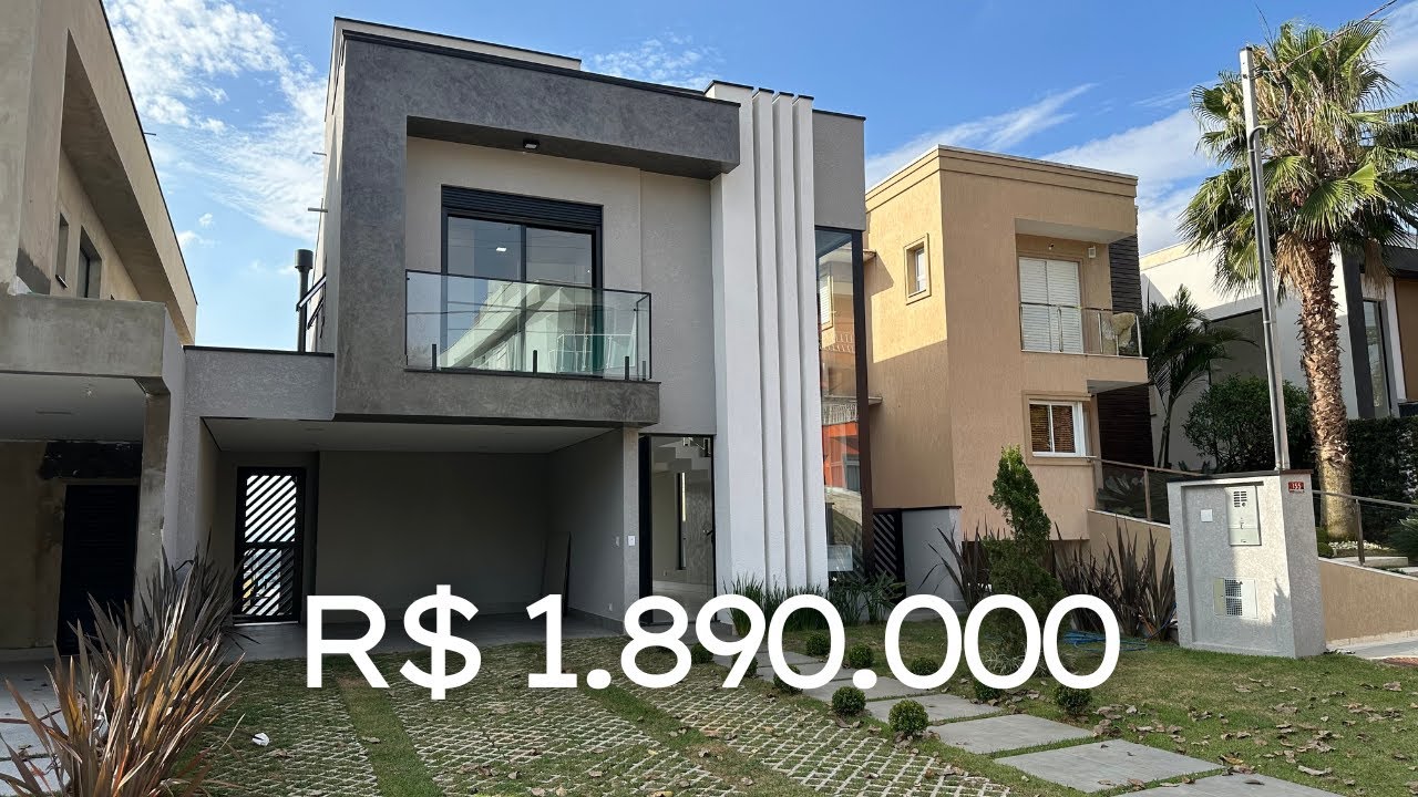 CASA NO NEW VILLE COM VISTA MARAVILHOSA - SANTANA DE PARNAÍBA R$ 1.890.000,00