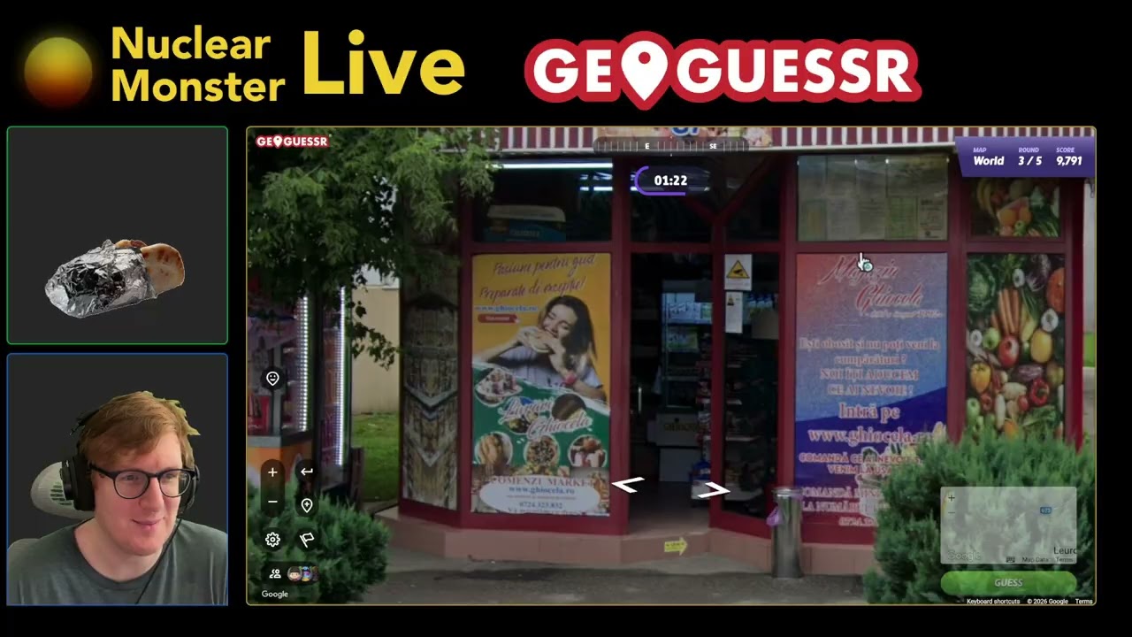 5 out of 5 geoguessr daily for 26 Feb. 2026