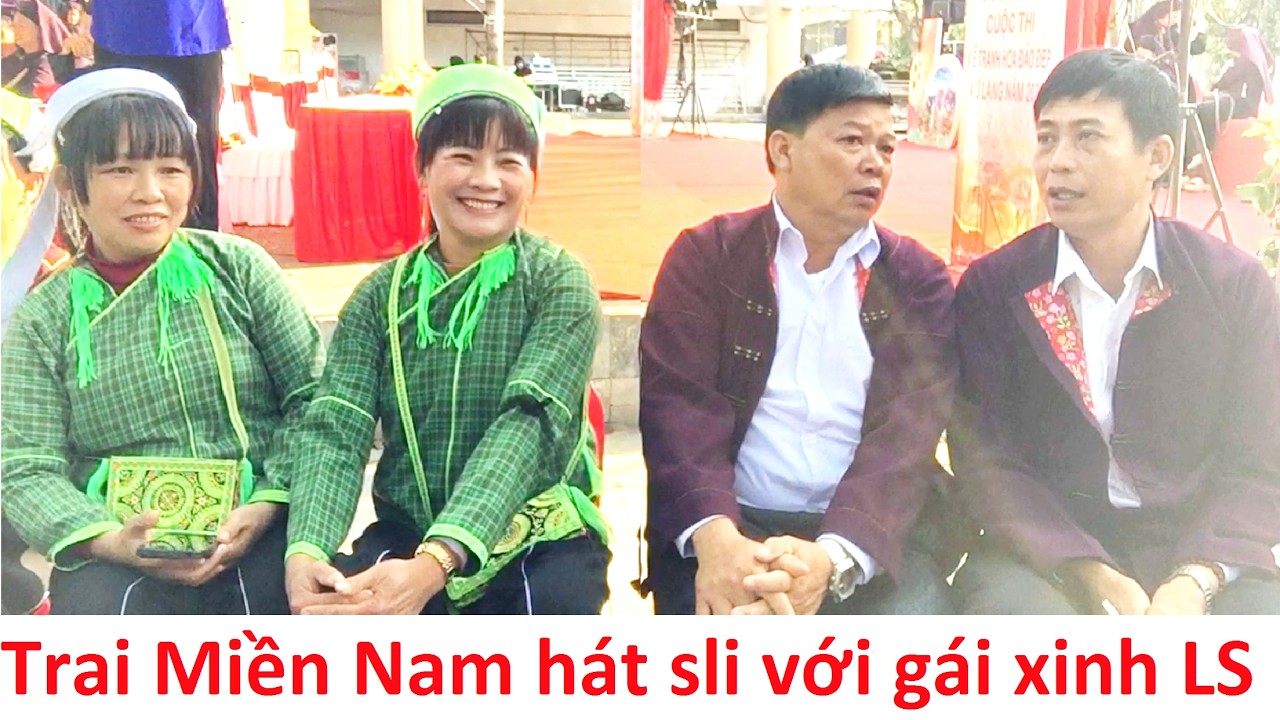 .Trai Miền Nam và gái xinh Lạng Sơn hát sli hội Kỳ Lừa