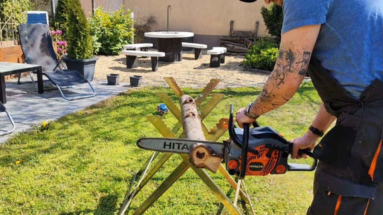 HITACHI CS33EB chainsaw... 2. rész