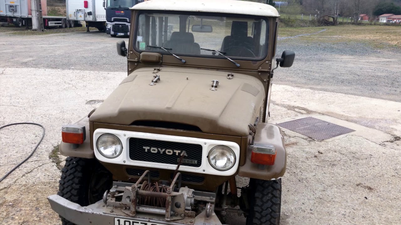 Remise en route Toyota BJ