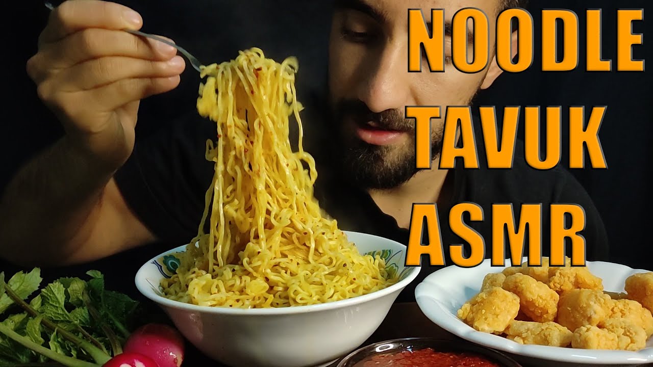 TAVUK NOODLE ASMR / TÜRKÇE ASMR YEMEK/ TURKISH ASMR