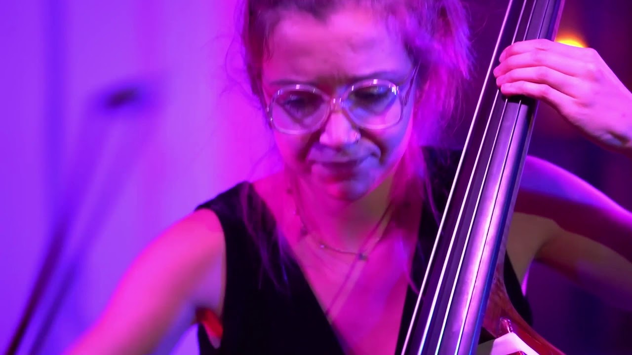 Aching Space Between for solo double bass by Angela Elizabeth Slater