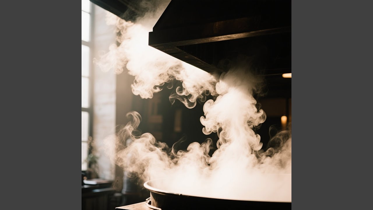 I watch the steam fade