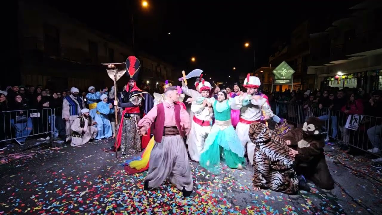 CARNEVALE VILLA LITERNO 2024 CASTELLO FERROVIA