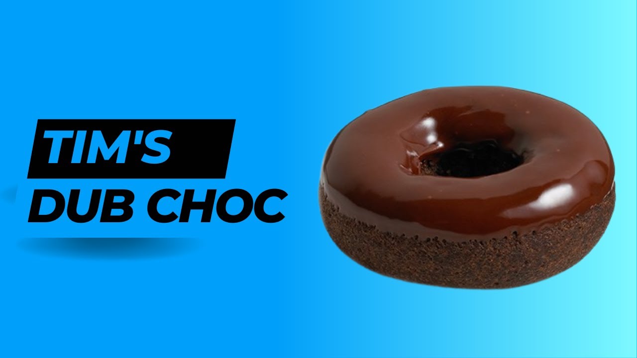 Tim Hortons Double Chocolate Donut review