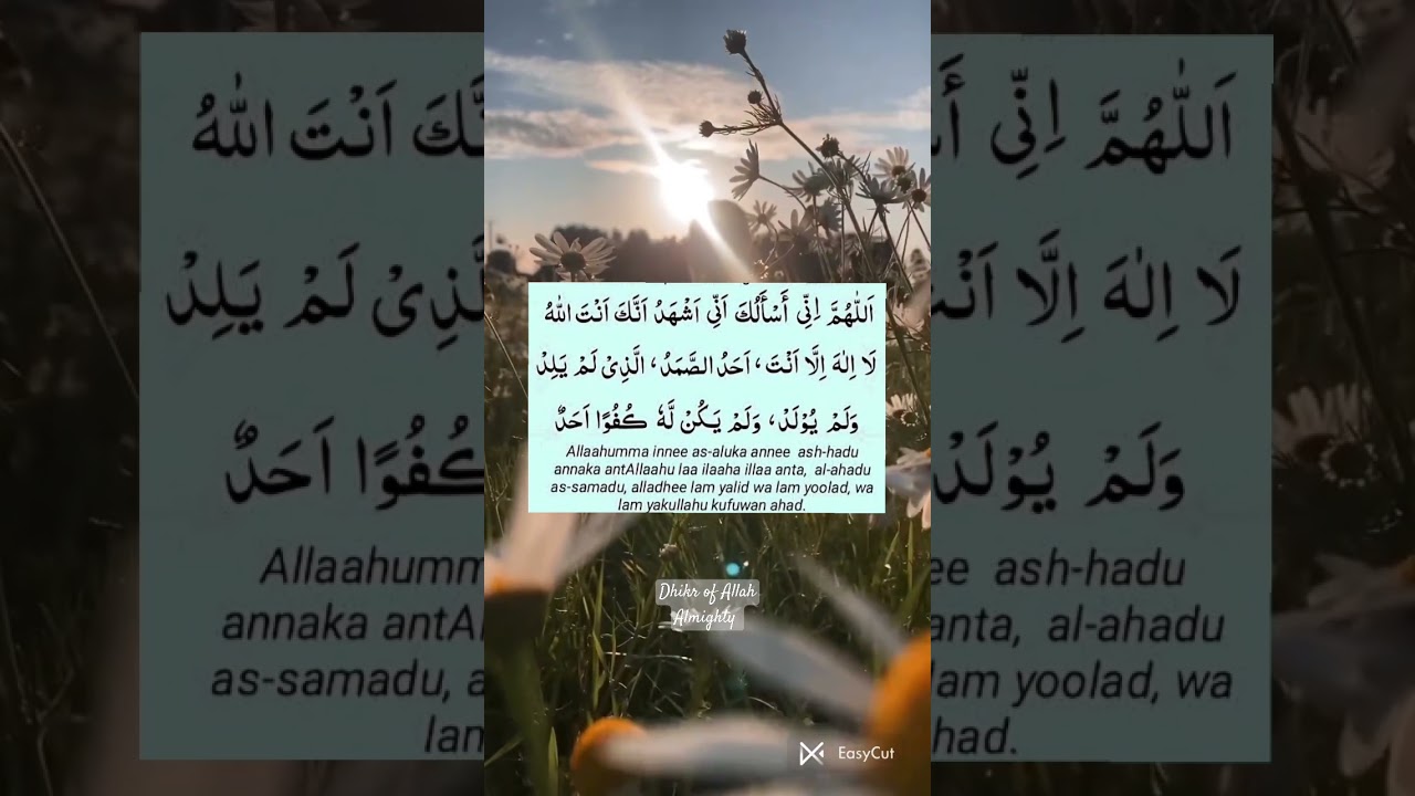 Dua with this Greatest name of Allah #ismeazam #dua #nameofallah