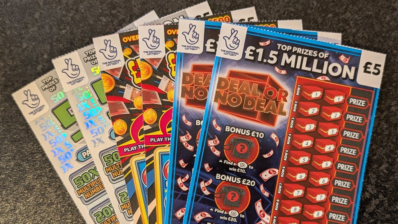 £30 Mix of UK Allwyn National Lottery Scratch Cards