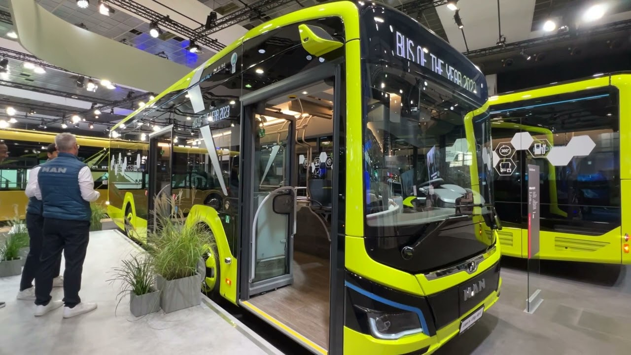 2024 Man Lion`s City  10 e  Bus Interior And Exterior Busworld Europe 2023 Brussel