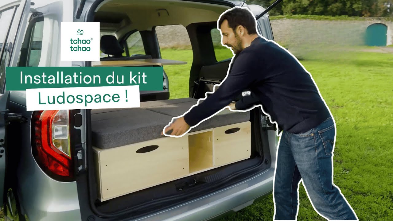 Installation du kit Ludospace de Tchao Tchao (Kangoo, Partner, Berlingo, Dokker ...)