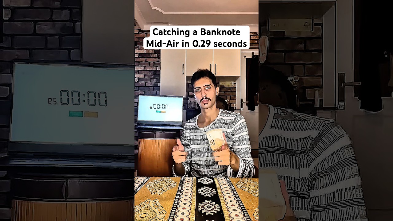 Catching a Banknote Mid-Air in 0.29 seconds 