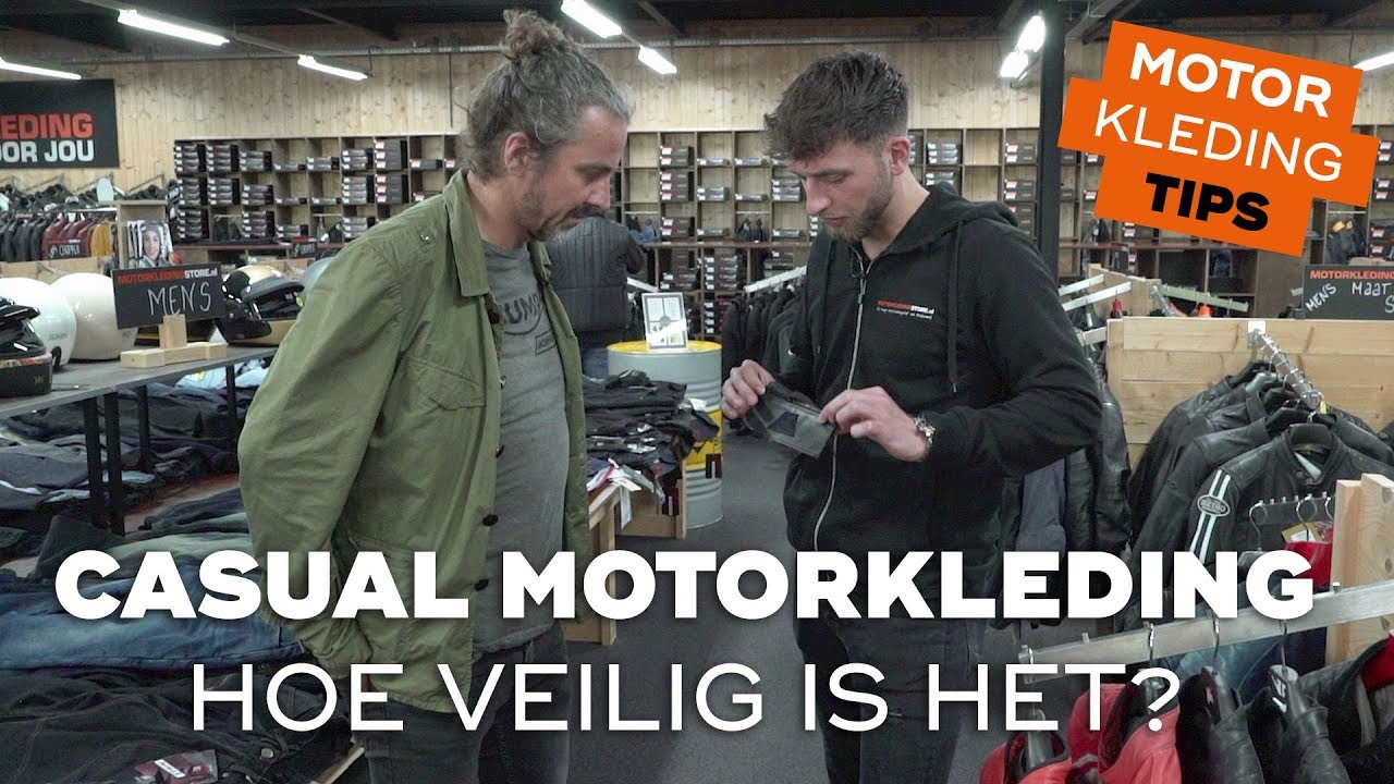 Hoe veilig is casual motorkleding? | Motorkledingtips