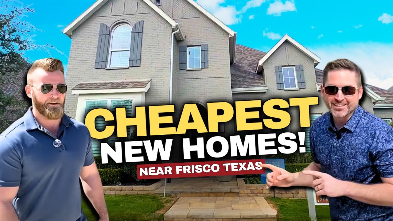 We Found The Best Affordable New Construction Homes Near Frisco! Dallas TX Suburbs