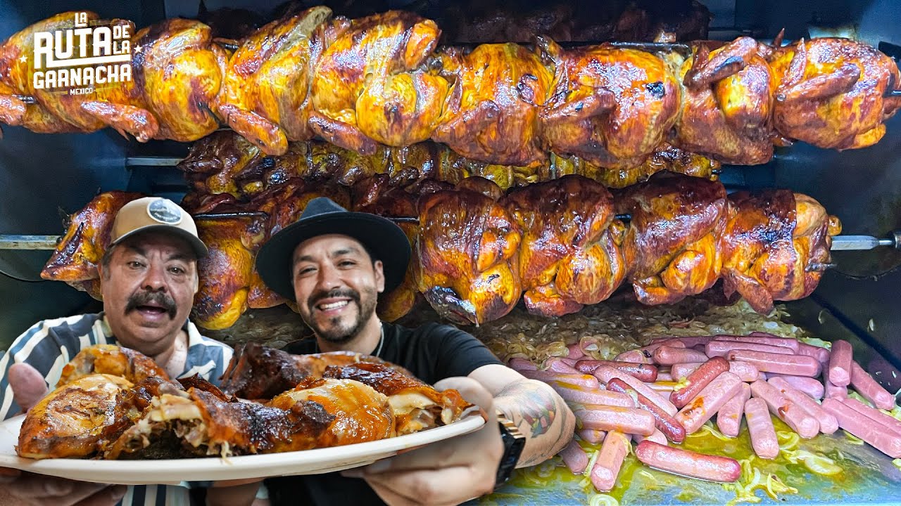 SABOR y TRADICIÓN al puro ESTILO CHILANGO en estos POLLOS ROSTIZADOS