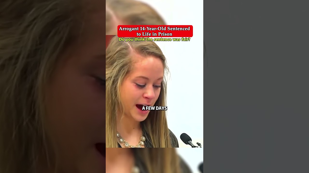 Высокомерный 14-летний подросток приговорен к пожизненному заключению #преступление