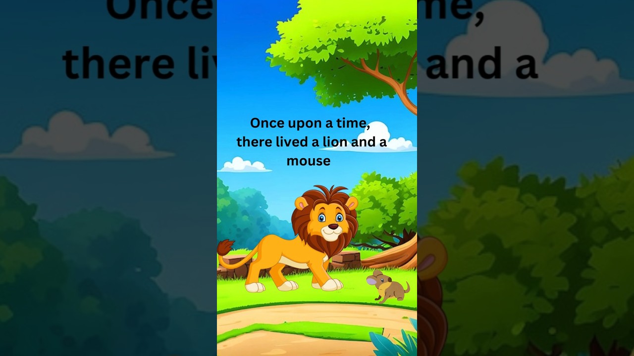 The lion and the mouse | short stories | moral stories for kids | kids moral stories | 