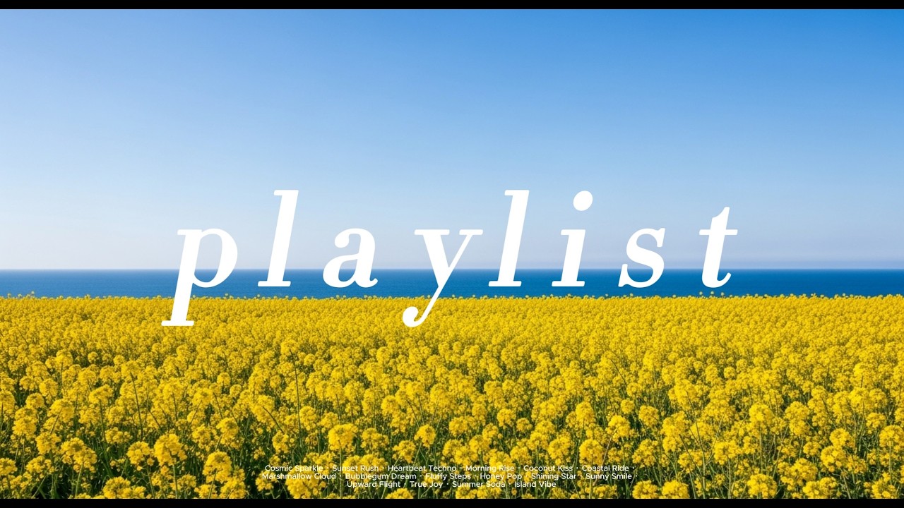 𝑷𝒍𝒂𝒚𝒍𝒊𝒔𝒕🎧 🌸 오후 2시, 베란다에 들어오는 햇살 같은 노래들 ☀️☕
