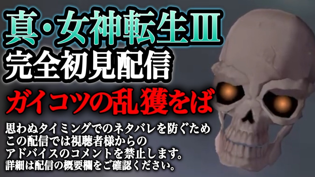 来いよ、やろうぜ20260213【真・女神転生Ⅲ】【Nintendo Switch】【ニンテンドースイッチ】