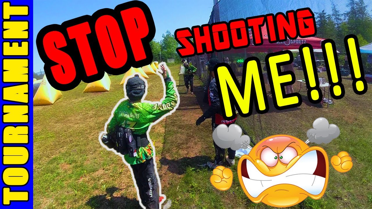 Paintball Rivals OVERSHOOTING our Team // Speedball match