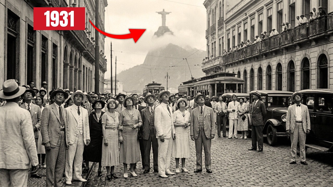 1931 no Rio de Janeiro | O ano em que o Cristo Redentor mudou o horizonte da cidade