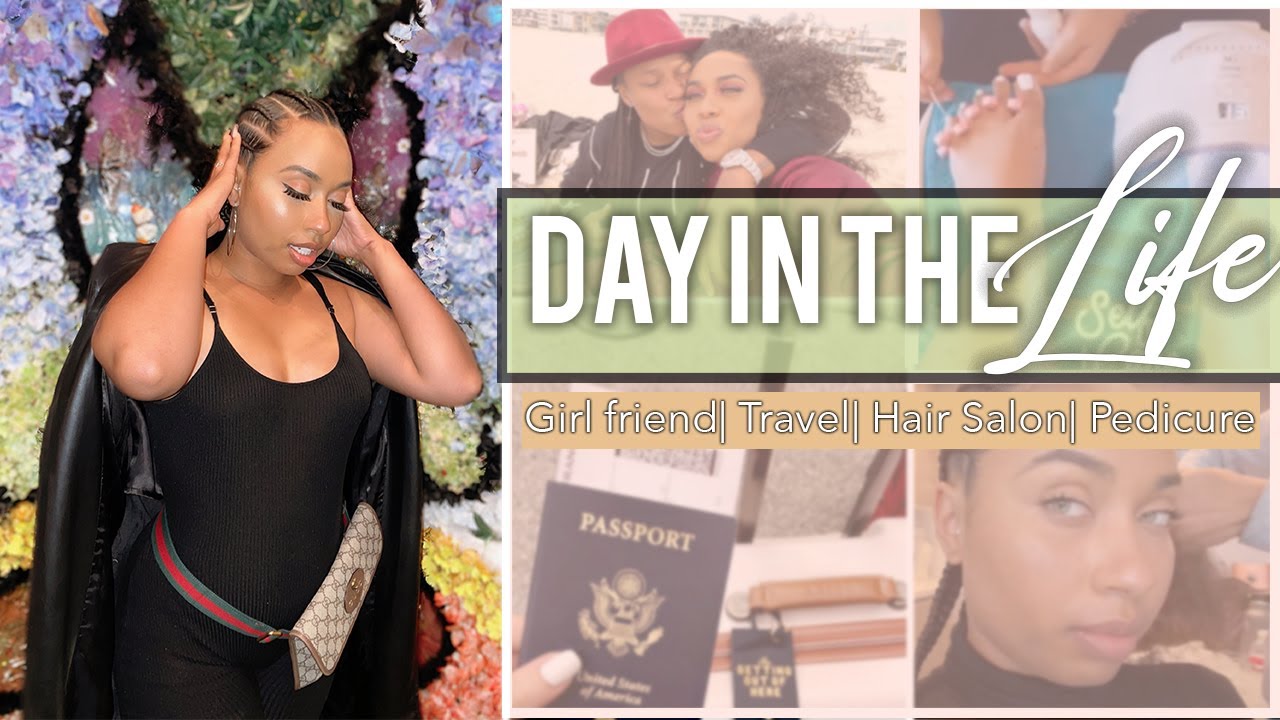 A Day in The Life Gone Wrong  *RESCUED my GF* (Travel, Work, Hair, Nails, Makeup) | NATALIE ODELL