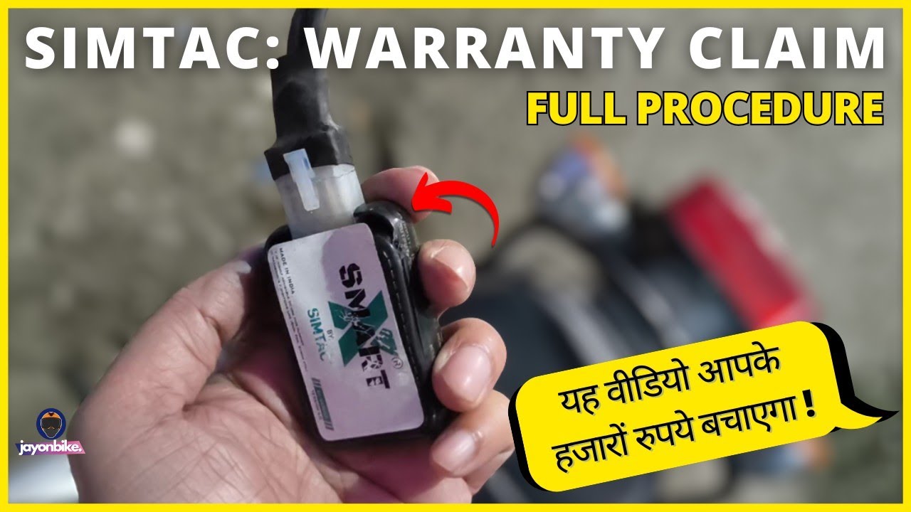 Simtac Smart X Hazard Flasher - Warranty Replacement Claim Full Process & New Unboxing in Hindi
