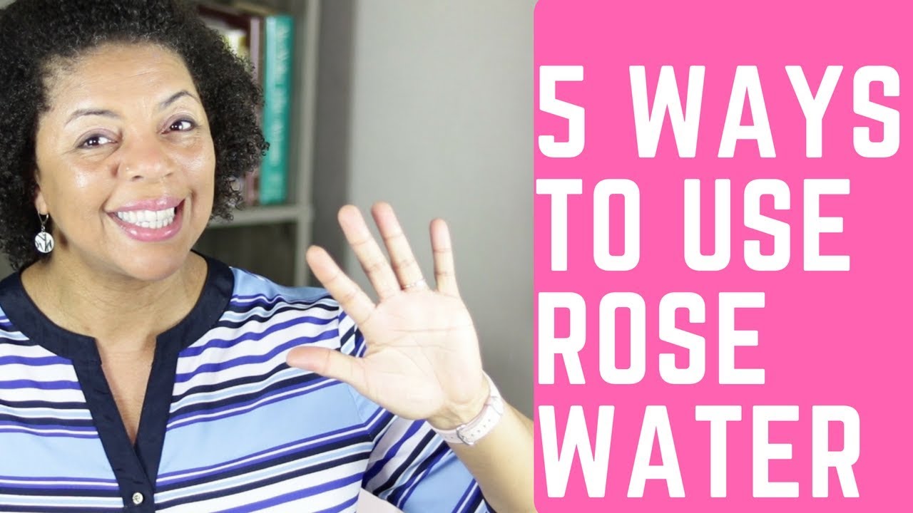 5 Ways To Use Rose Water | Youthful Looking Skin Longer #RoseWater