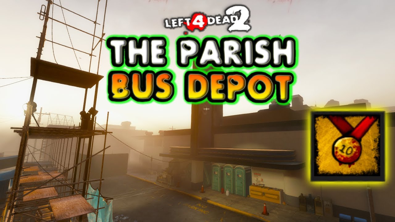 L4D2 Survival | The Parish - Bus Depot | Gold Medal Gameplay