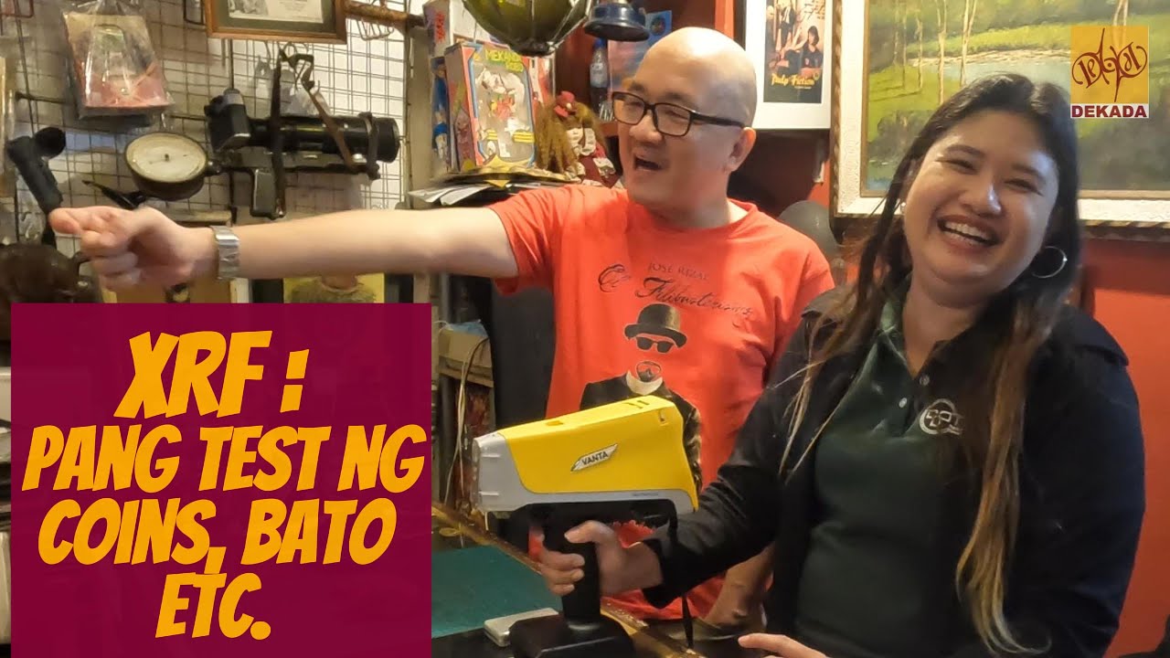 XRF Tester Para Sa Coins, Gold, Silver, Bato, Meteorite, etc. (Dekada Collectibles Show S3 E6)
