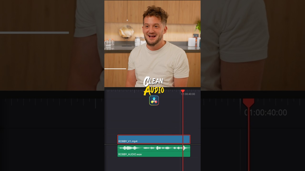 Удалить фоновый шум в DaVinci Resolve
