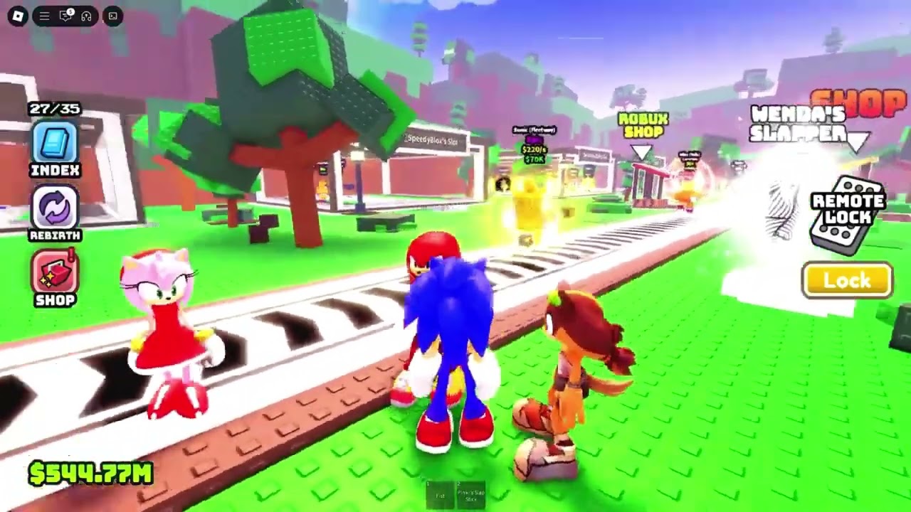 Tails was being toxic in steal a sonic