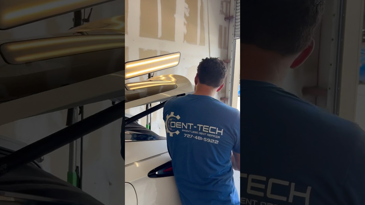 Hail Repair in Groveland, Florida! #pdr #hailrepair #pdrtraining #pdrtools