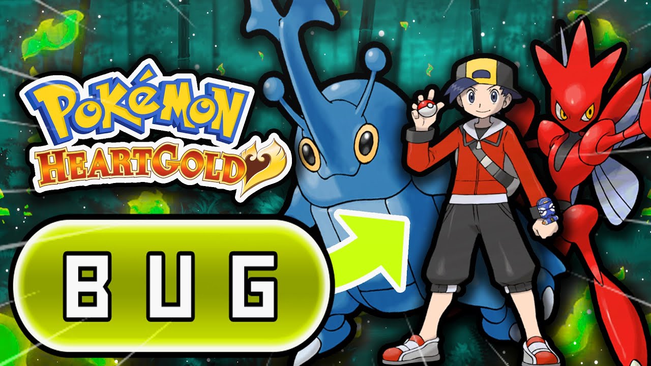 Da pra ZERAR Pokémon HEARTGOLD só com o tipo INSETO?!! 🐼