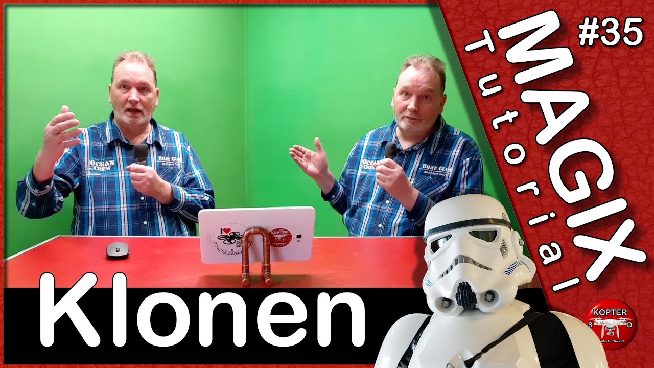 Magix Video Deluxe • Klonen • Clone • Doppelgänger Effekt • Schritt für Schritt • Tutorial • deutsch
