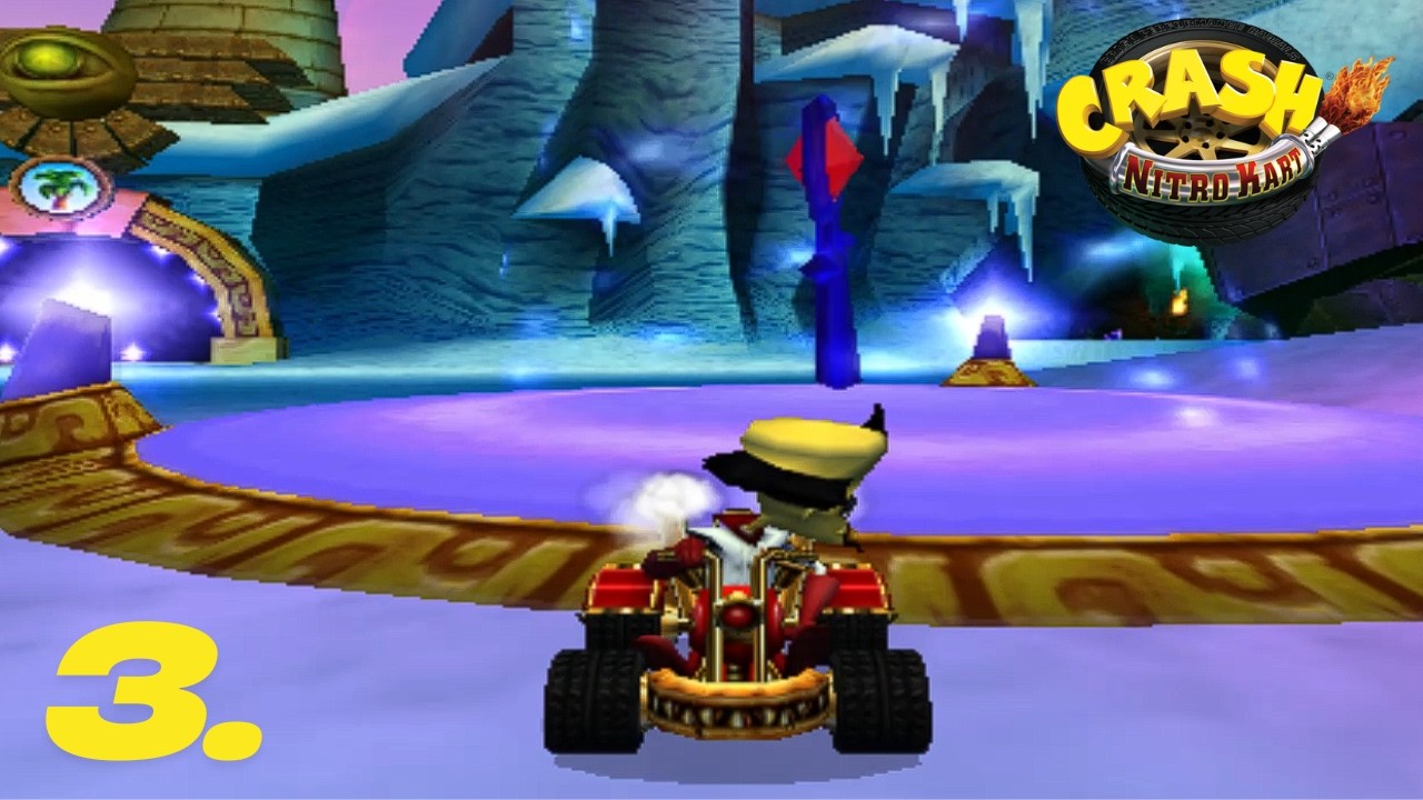 Let's Play Crash Nitro Kart (Team Cortex) (Part 3) - 2 More Worlds to Go