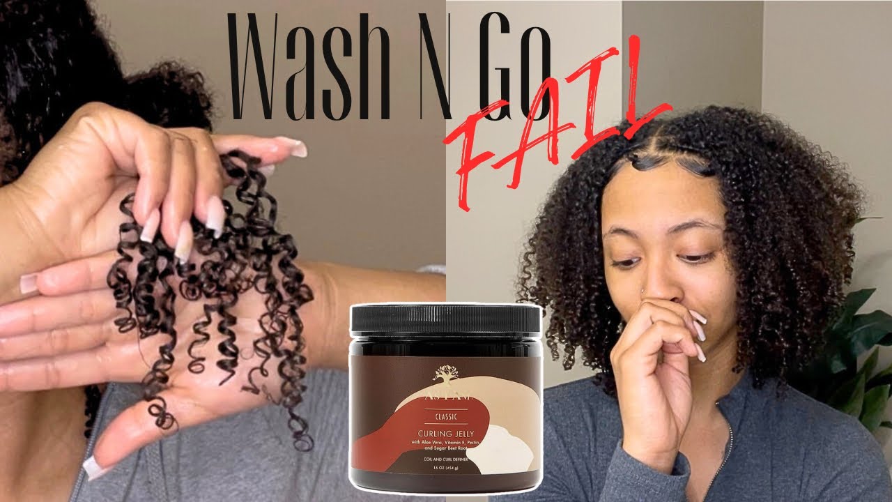 WASH N’ GO | I Tried The As I Am Curling Jelly…..yeah this ain’t it