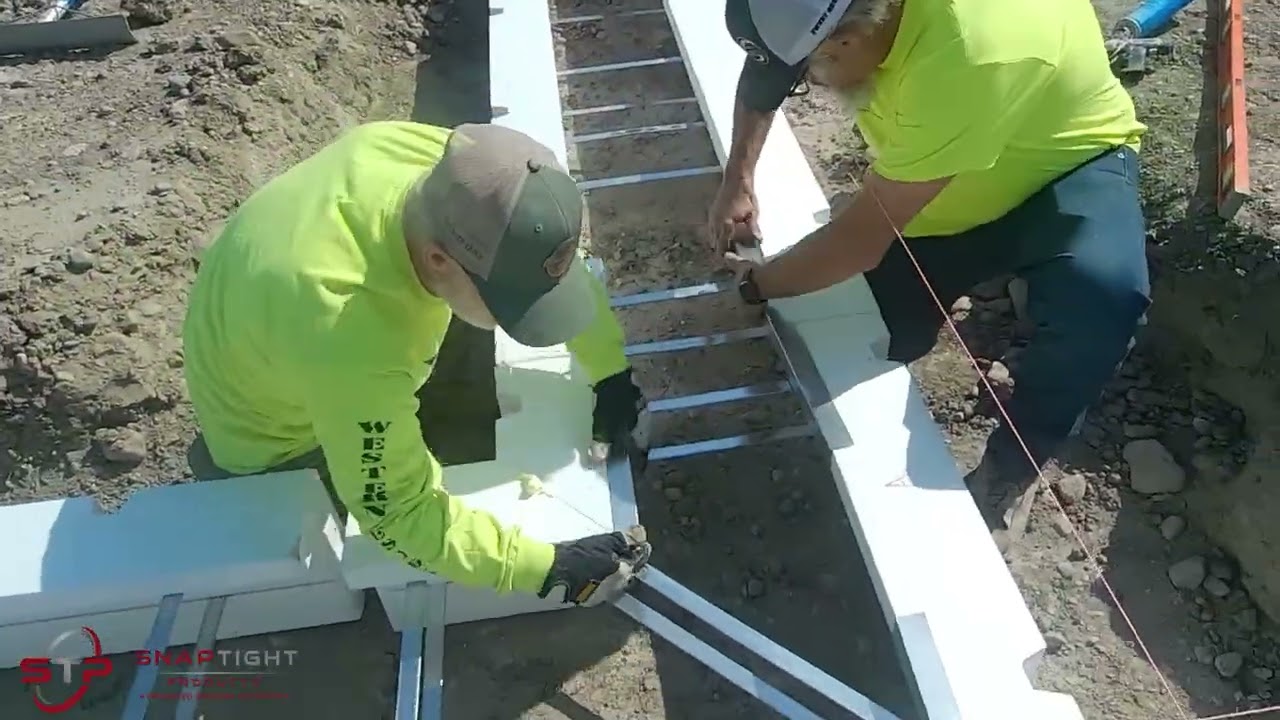How to Install FasTrax Footing Forms & Stem Wall Forms | Step-by-Step Guide Without Jason on Intro