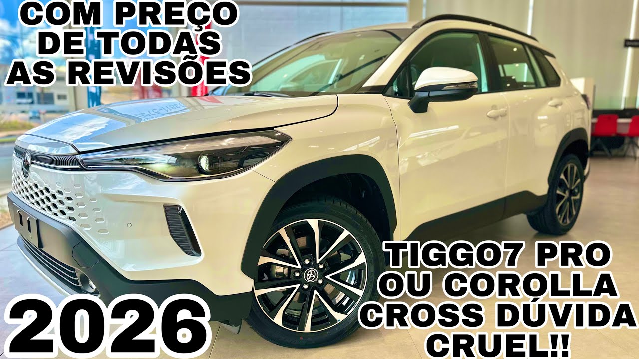 NOVÍSSIMO TOYOTA COROLLA CROSS XRE 2026 EM DETALHES | AGORA MAIS TECNOLÓGICO!!!