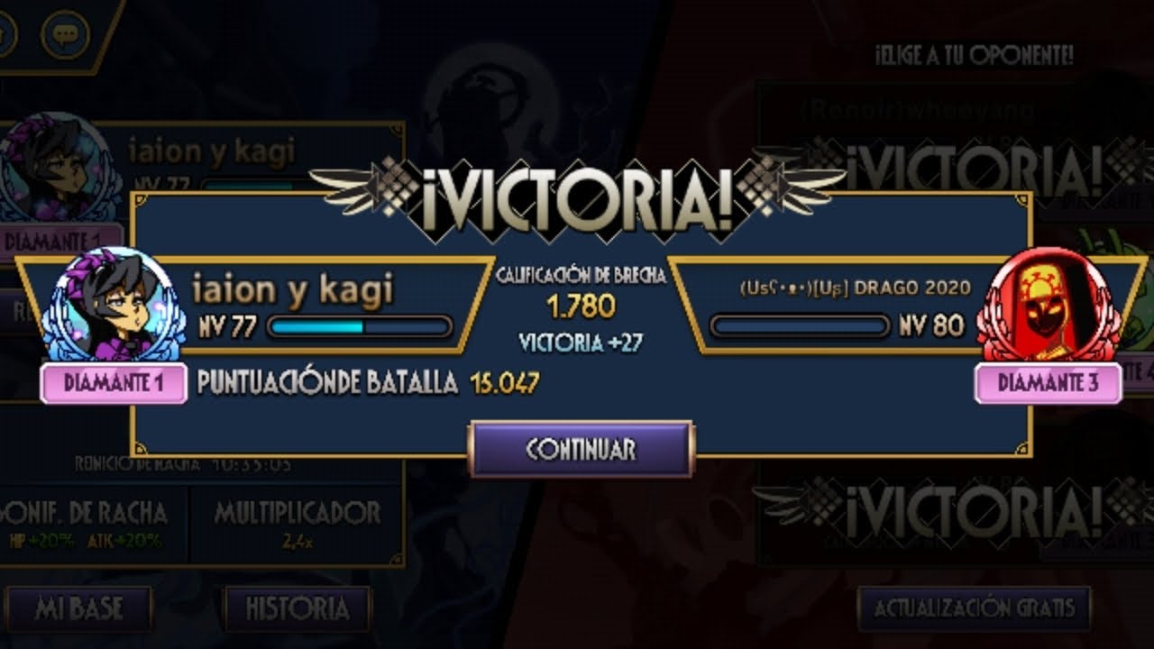 Brechas vs DRAGO 2020 (🔥) || skullgirls mobile