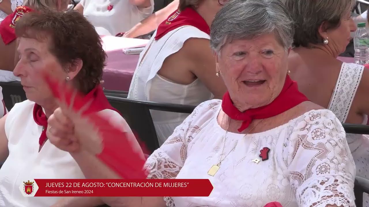 Fiestas de SAN IRENEO Día 22 Concentración de MUJERES