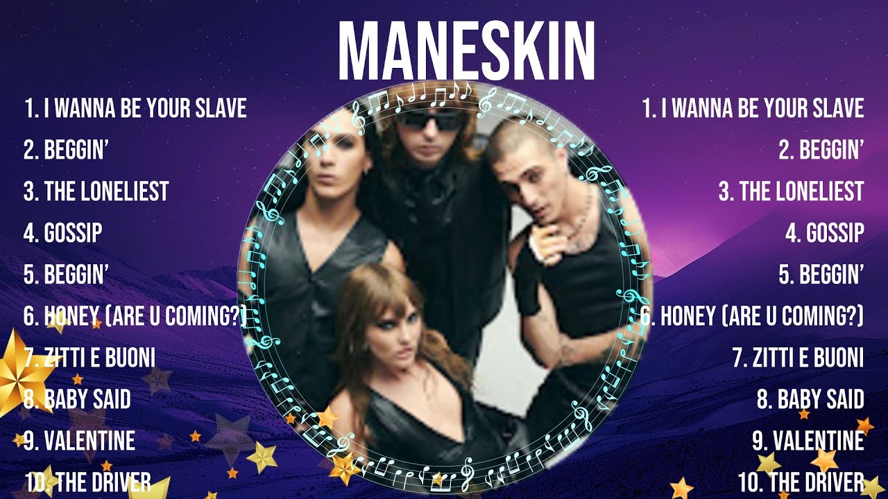 The best of  Maneskin full album 2024 ~ Top Artists To Listen 2024