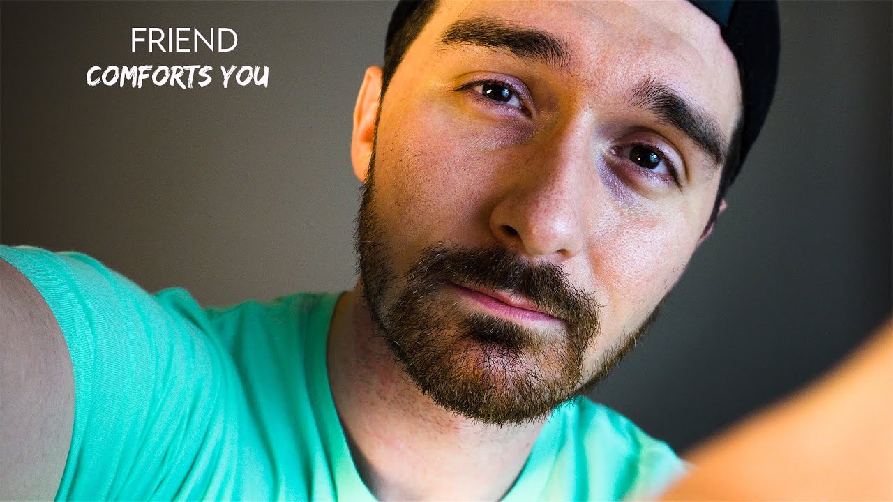 ASMR | Friend Hugs You and Comforts You