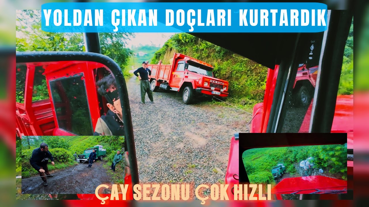 DODGE KARDEŞLİĞİ - YOLDAN ÇIKAN ARAÇLARI KURTARDIK